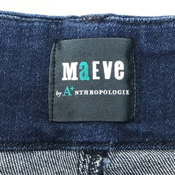Maeve x Anthro The Colette High Rise Stretch Denim Shorts Women's Plus 24W NWT - Picture 7 of 11